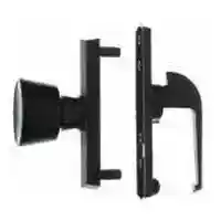 Main 1 - DOOR LATCH TULIP/KNOB BLACK - Arlington Coal & Lumber