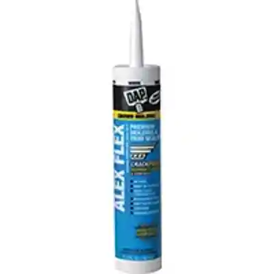 DAP ALEX FLEX WHITE CAULKING 10.1 OZ (18542) - Arlington Coal & Lumber