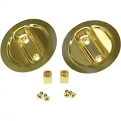 POCKET DOOR DUMMY PULL BRASS - Arlington Coal & Lumber