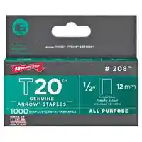 Main 1 - 208 FLT STAPLES 1/2" 1000/BX - Arlington Coal & Lumber