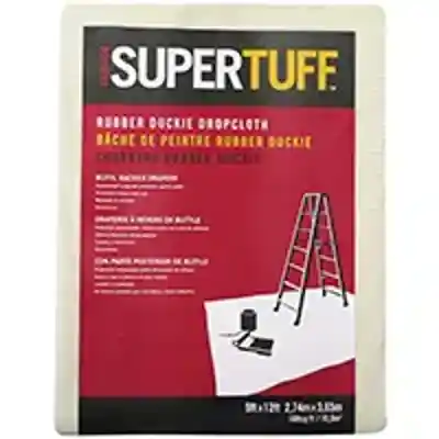 TRIMACO 9 X 12 FT RUBBER DUCKIE BUTYL DROPCLOTH (80201) RED - Arlington Coal & Lumber