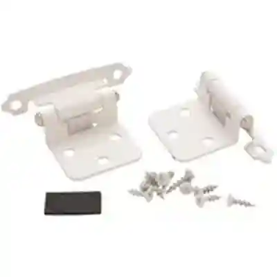 BPR3429W WHT SEMI-CONCEALED HINGE STL - Arlington Coal & Lumber