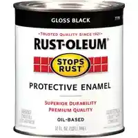 Main 1 - PAINT RUST OBS GLOSS BLK QUART - Arlington Coal & Lumber