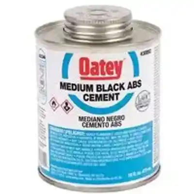 OATEY CEMENT ABS MED BLACK 4OZ - Sudbury Lumber Company