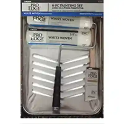 ROLLER/TRAY WOVEN WHT 6PC SET - Arlington Coal & Lumber