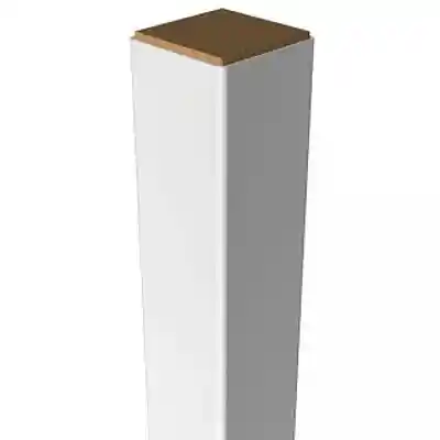 RDI ENDURANCE 4" X 4" X 108" WHITE VINYL POST SLEEVE (61109090) - Arlington Coal & Lumber