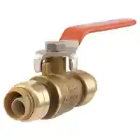 Main 1 - SHARKBITE SLIP BALL VALVE 1/2 X 1/2 IN 2 PORTS/WAYS BRASS (22222-0000LFA) - Arlington Coal & Lumber