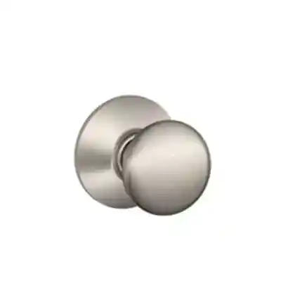 SCHLAGE PLYMOUTH DUMMY KNOB SATIN NICKEL F170 PLY 619  - Arlington Coal & Lumber