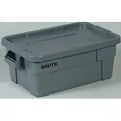 TOTE 20 GALLON WITH LID GRAY - Arlington Coal & Lumber