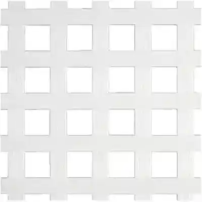 4' X 8' WHITE PVC LATTICE PANEL,  SQUARE PATTERN,  "PRIVACY" 1-3/4" SPACING (73004051) - Arlington Coal & Lumber