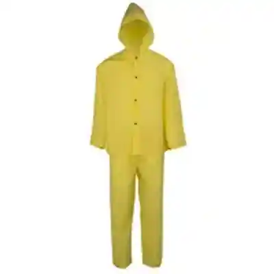 BOSS 20-MIL PVC/POLY RAINSUIT MEDIUM 3PC YELLOW - Arlington Coal & Lumber
