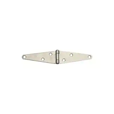 HINGE STRAP ZINC PLATED 4IN - Arlington Coal & Lumber