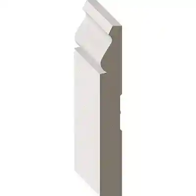 9/16" X 5-1/4" MDF SPEED BASE PRIMED WHITE 16 FT - Arlington Coal & Lumber