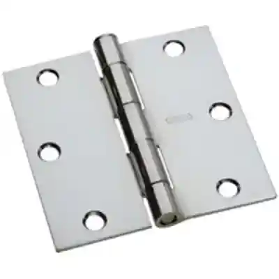 830185 SPB512 3-1/2 DR HGE CHR DR HINGE 3-1/2IN PLSHD CHROME - Arlington Coal & Lumber