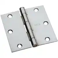 Main 1 - 830185 SPB512 3-1/2 DR HGE CHR DR HINGE 3-1/2IN PLSHD CHROME - Arlington Coal & Lumber