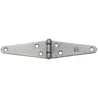 Main 1 - N128-272 282BC 5 HVY STRP HNG STRAP HINGES 5IN  GALV - Arlington Coal & Lumber