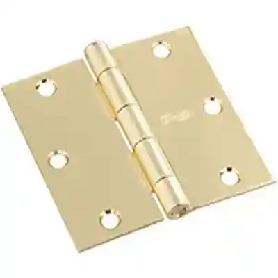 N830-212 512 3.5IN DR HGE PB DOOR HINGES 3-1/2IN PLSHD BRS - Arlington Coal & Lumber