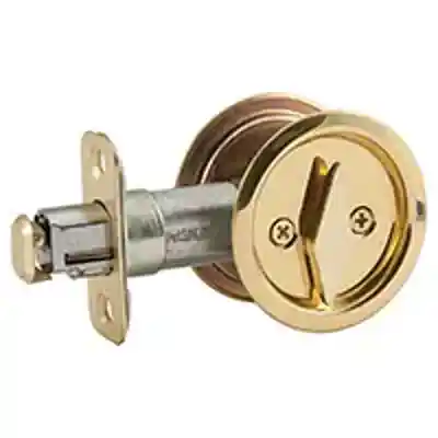 N350-371 V1954  ROUND POCKET DOOR LATCH - Arlington Coal & Lumber